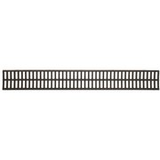 U.S. Trench Drain Deep Series Black Replacement Grate to suit 5.4 x 5.4 x 39.4 in. Trench and Channel Drain 83320